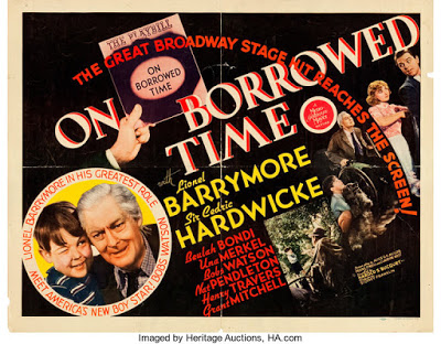 Caftan Woman: THE FIFTH ANNUAL BARRYMORE TRILOGY BLOGATHON: On Borrowed Time  (1939)
