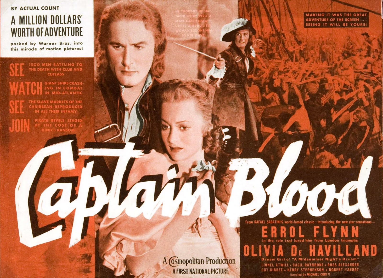 Bloody Pit of Rod: CAPTAIN BLOOD (1935)